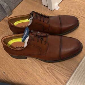 Florsheim Men's Brown Leather Dress Shoes